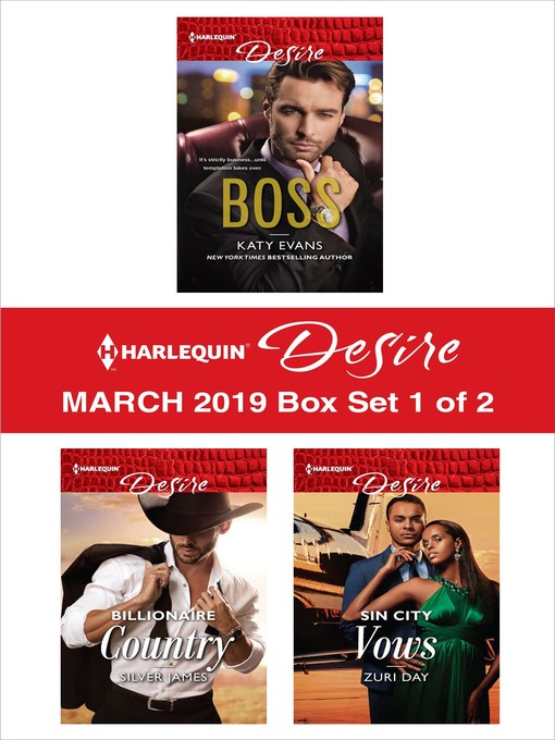 Cover image for Harlequin Desire March 2019--Box Set 1 of 2
